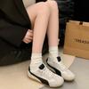 Retro Dexun Shoes Women's 2025 New Spring Flat Single Shoes Fashion Casual Red Sports Shoes Women's Shoes