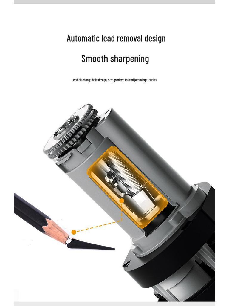 Tenwin MS5301 Adjustable Electric Pencil Sharpener for Charcoal and Sketching Pencils