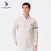 U.S. POLO ASSN. Men's Striped Cotton Blend Long Sleeve Shirt