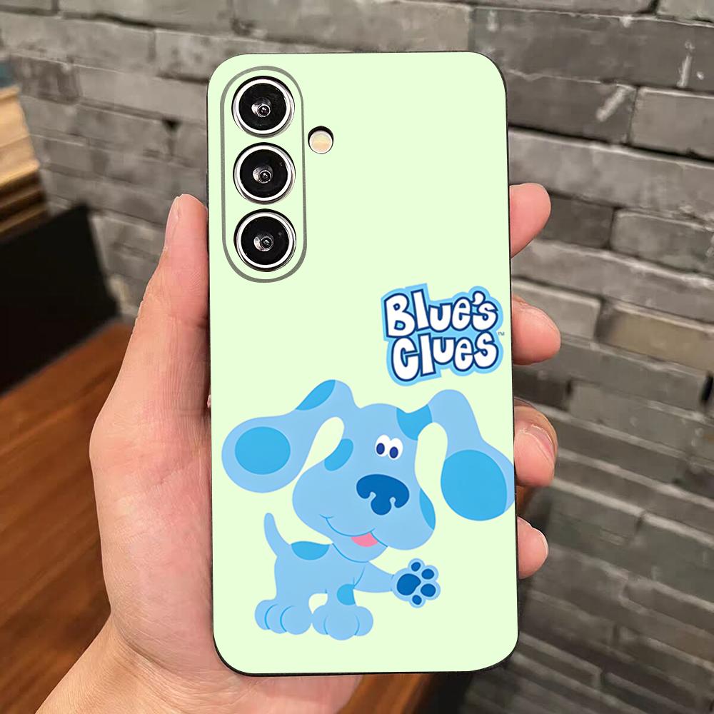 

Blue s Clues Phone Case For Samsung S26 S25 Edge S24 S23 S22 S21 S20 Ultra Plus Fe Galaxy Silicon Cover Galaxy S21