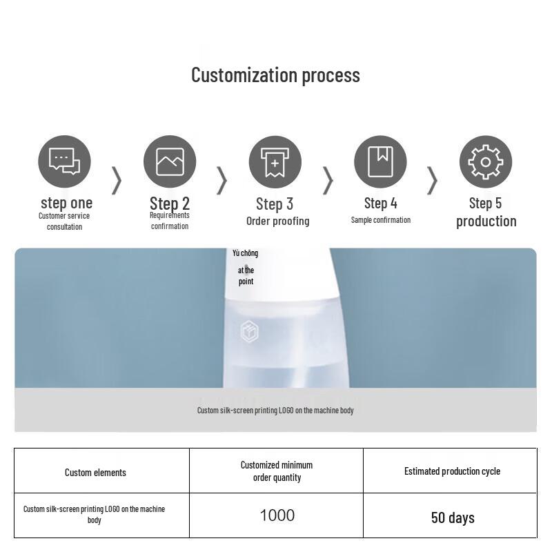 Jingdong Crafted Portable Water Flosser CN plug (adapter included)