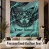 Custom Text Tapestry Hibernian FC Print Wall Tapestry Indoor Living Room Wall Decor