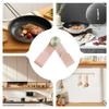 Suction Cup Pot Lid Holder Wall Mounted Rotating Pot Lid Rack Adjustable kitchen Organizer Cream Color Punch-free
