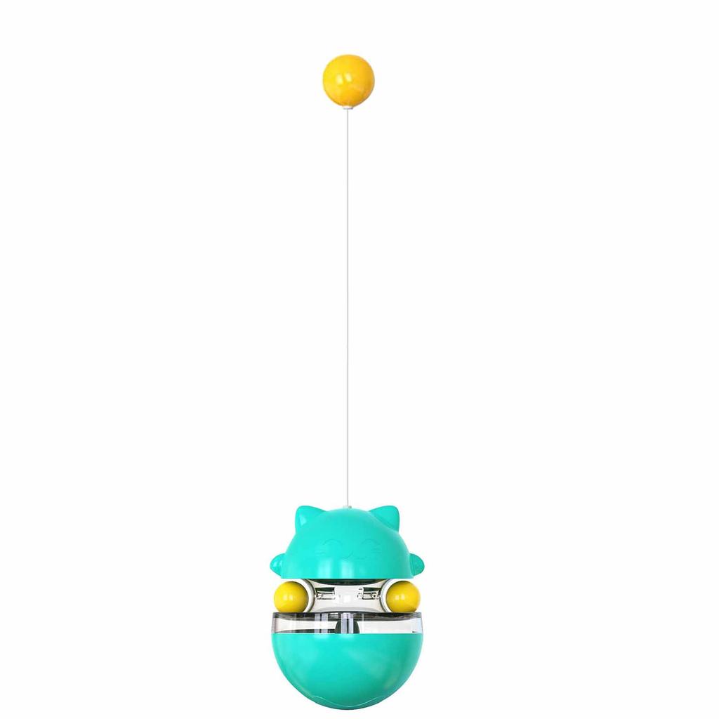 Cat Food Puzzle Ball Improve Cat Intelligence Interactive Cat Treat Ball Toy for Indoor Cats Kitten