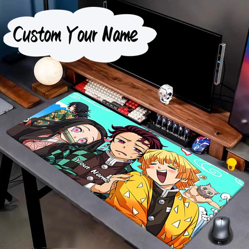 Custom Name Mouse pad Winter Fantasy Slayer Group Mouse pad, Gaming Mouse Pad, keyboard pad, Desk Decor for computer notebook Fan Birthday Gift