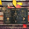 Divination Dowsing Board Metaphysical Message Board Witchcraft Wood Wiccan Decision Making Board Wood Pendulum Board