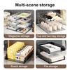 UFORU Transparent Desktop Organizer – Multi-Functional File Storage Rack for Stationery & Books
