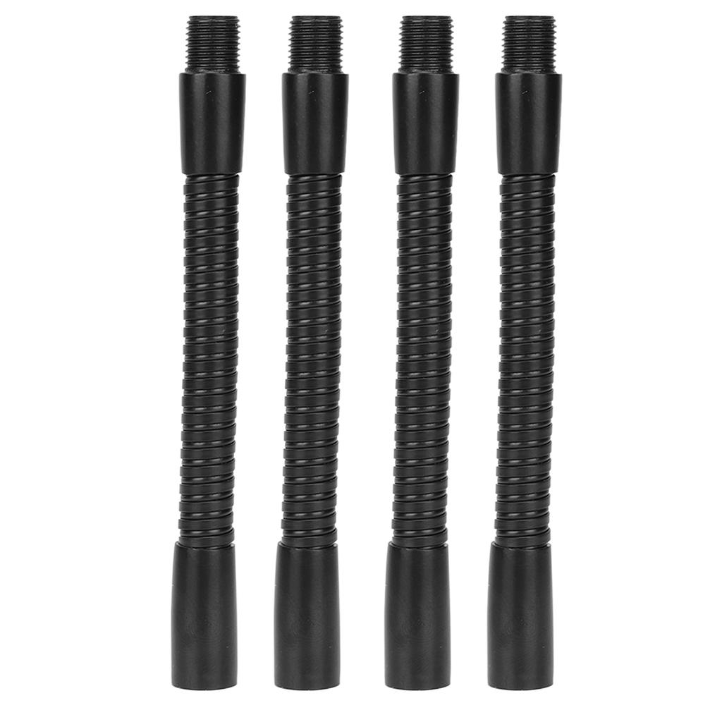 4 Pcs Gooseneck Lamp Hose Aluminium 10mm Caliber Flexible Table Desk Lamp Hose Lighting Fittings