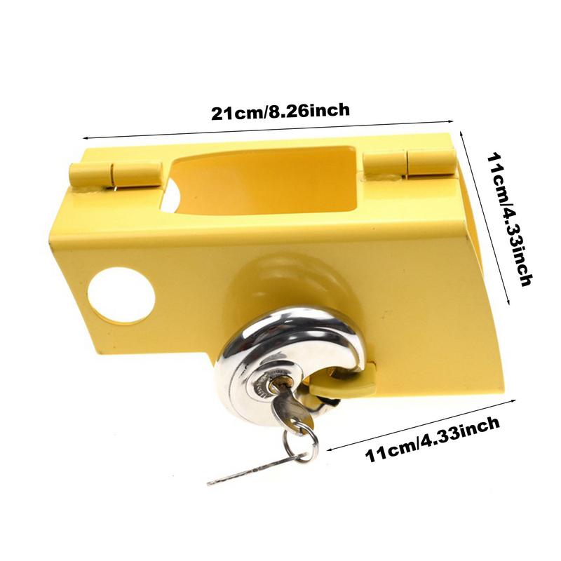 Trailer Lock Strong Generic Weatherproof Trailer Hitch Pin Lock Generic Trailer Hitch Pin Lock Adjustable Anti-Theft Travel