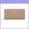 Terrian 2024 New Embroidery Large Capacity Zipper Long Wallet Wholesale Purse Women's Wallet Ins Women's Long Section