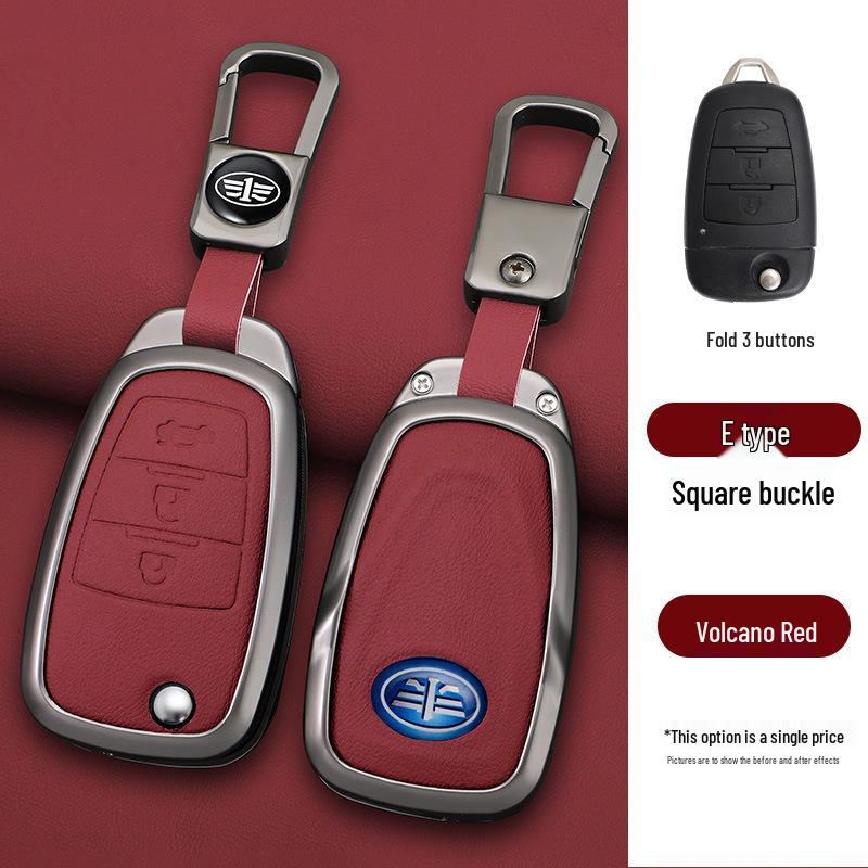 Compatible Key Case for FAW Besturn B70/B50/B90, R9 Senya R7, B30, Junpai D80, A70e