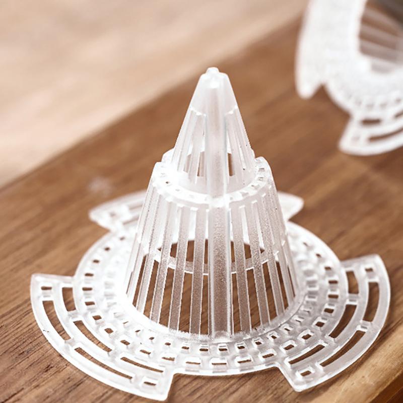 20Pcs Flower Pot Bottom Mesh Gasket Fixed Wing Design Strong Toughness Improving Drainage Flower Mesh Gasket Garden Supplies