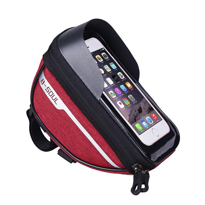 Stylish B-soul Bicycle Handlebar Bag With Sensitive Touch Screen And Large Capacity