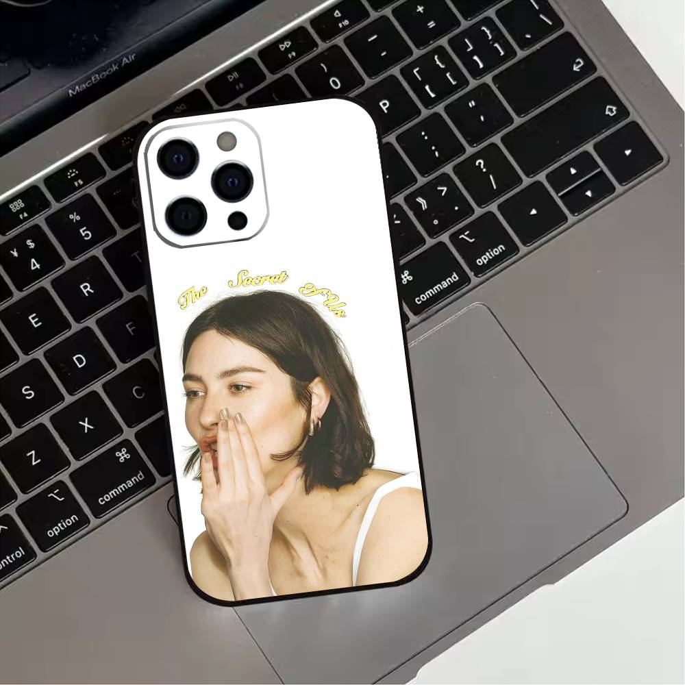 

G-Gracie abrams Phone Case For iPhone 17,16,15,14,13,12,11 Plus,Pro Max,XS,Soft Silicone Black Cover iPhone15promax