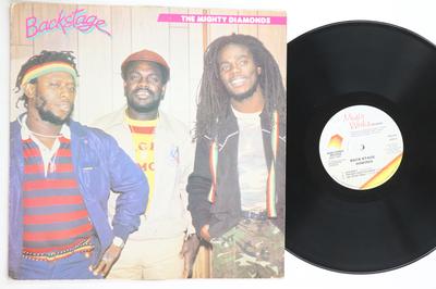 LP Record MIGHTY DIAMONDS - Backstage MWRT11986 MUSIC WORKS REC 1983 UK Reggae, Ska & Dub Used
