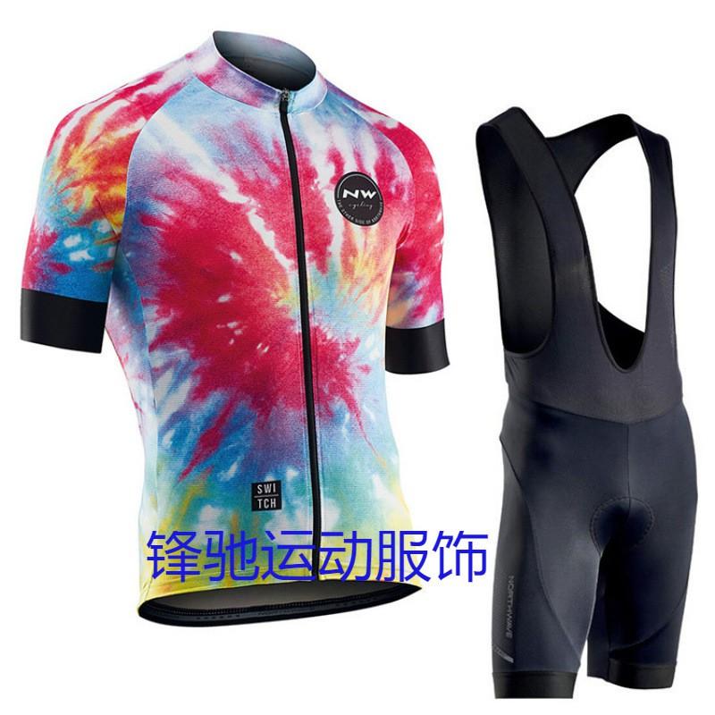 Mens Cycling Jersey Set Short Sleeve Road Bike Outfit Slim Fit Breathable Riding Gear