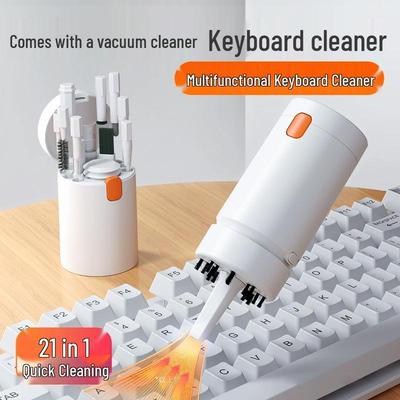 Portable Cleaning Kit for Computers, Keyboards, Screens, Cameras, Phones, Tablets, and Earphones