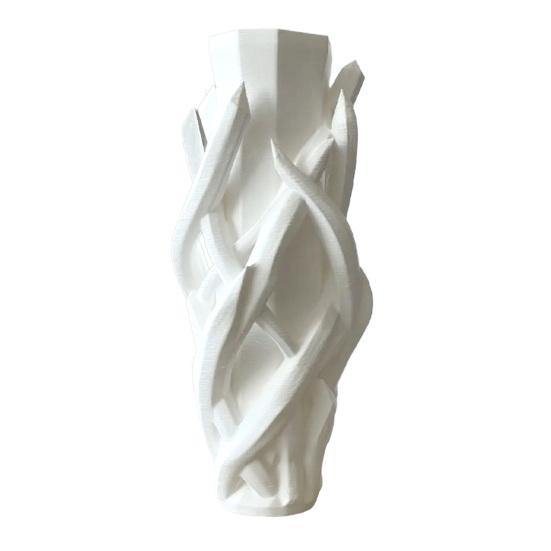 

Boho Vase 3D Printed Modern Minimalist Flower Vase Tabletop Decorative Vase for Living Room Entryway Coffee Table Home Decor