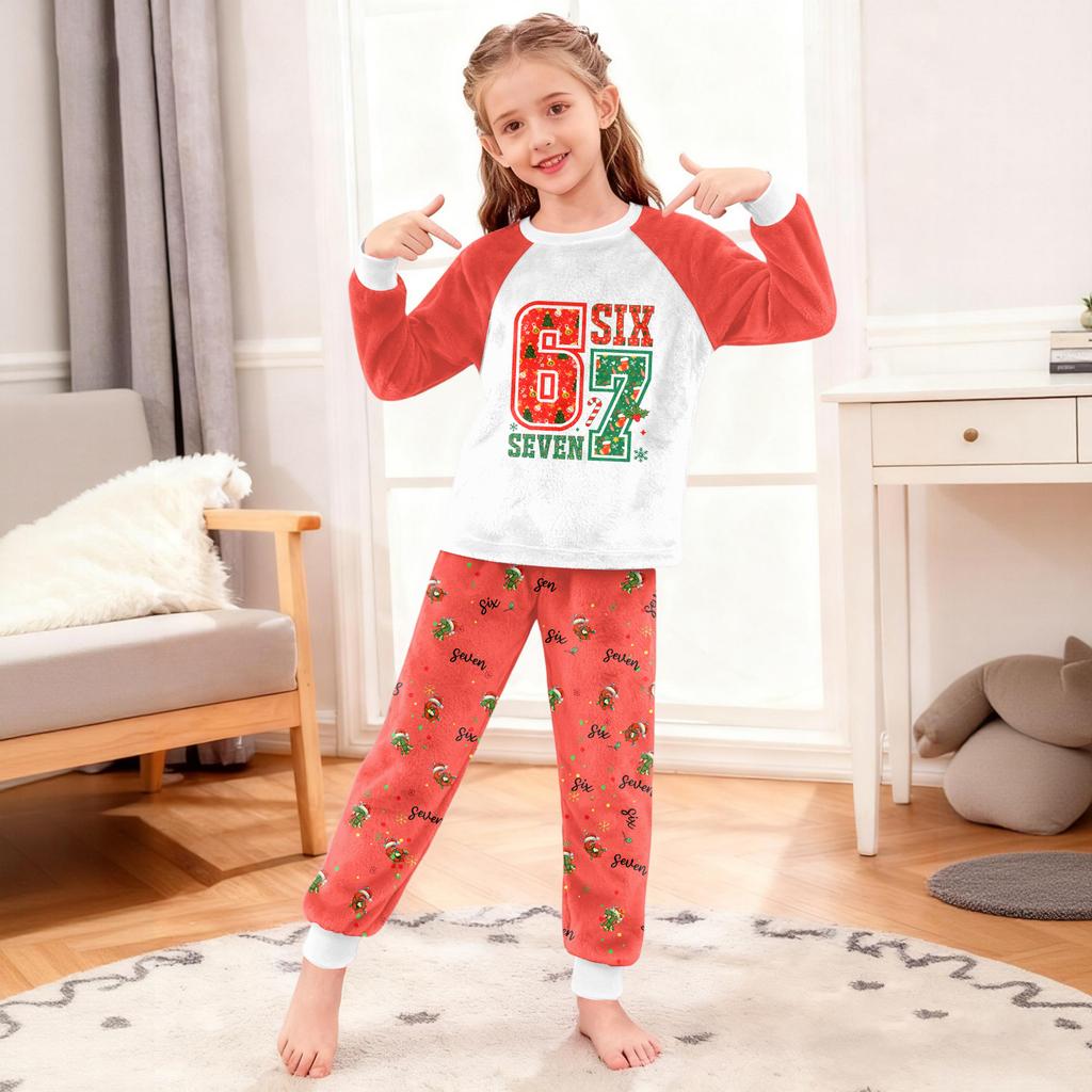 Children's Boys And Girls Thin Two-piece Long-sleeved Pants Two-piece