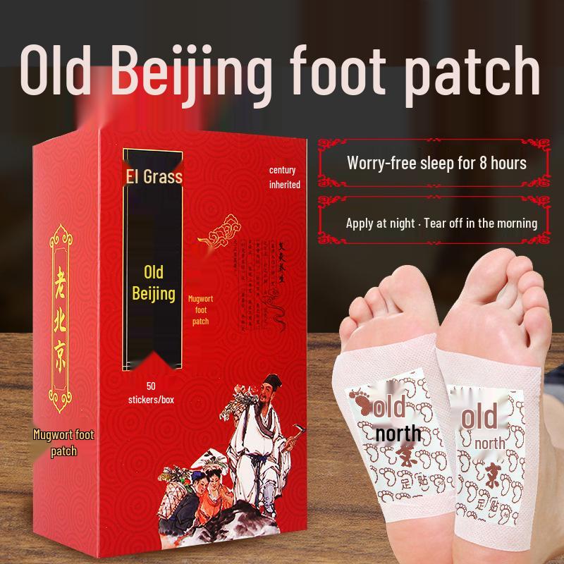 Mugwort, Bamboo Vinegar, and Ginger Foot Patches for Healthy Soles