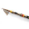 MUQZI Sports Accessory 1.8/2.1/2.4/2.7/3.0/3.3/3.6m Carbon Fiber Telescopic Sea Fishing Rod Pole Tackle