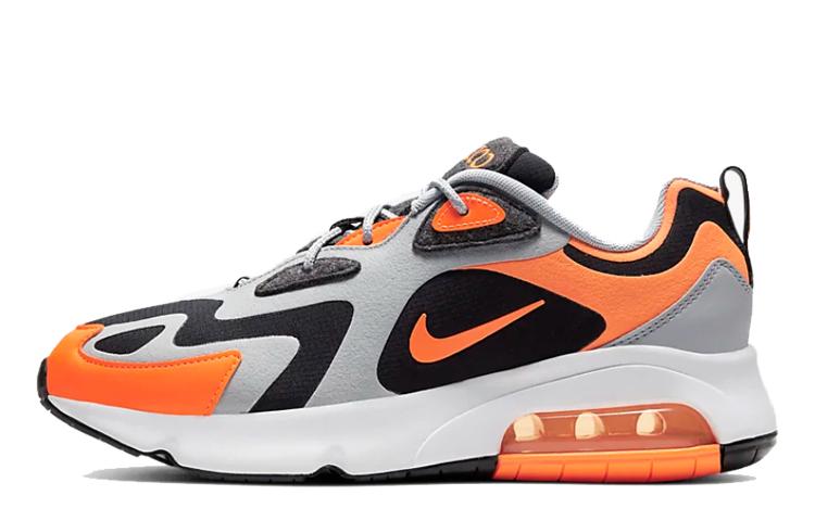 Nike Air Max 200 Black Total Orange CQ4599-081 42