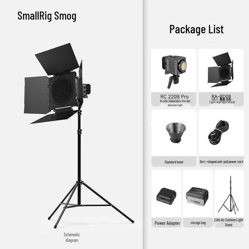 SmallRig RC220B Pro Bi-color Video Light