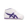 ONITSUKA TIGER Mexico Mid Runner Comfortable Durable Mid-Top Running Shoes Baby Sneaker White Purple 1184A001-102