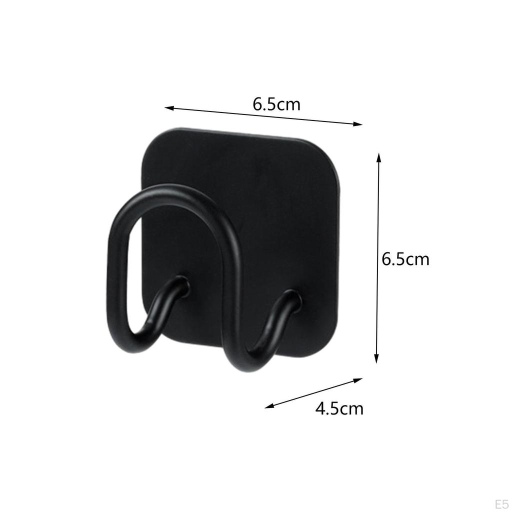 2 Pieces Adhesives Hooks Soap Cloth Hanger Scarf Rack Sponge Holder Wall Hangers for Home Shower