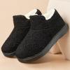 Snow Boots, Fleece Shoes, Thick and Warm Cotton Boots, Soft-soled Cotton Shoes for Home Use