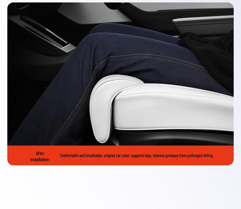 YZ Seat Covers with Extended Leg Rest for Tesla Model 3/Y - Full Coverage Protective Cushion