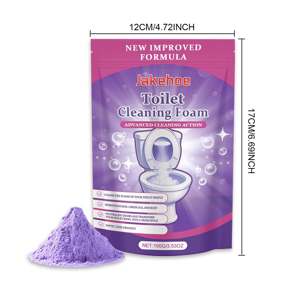 Foam Toilet Bowl Cleaner Deep Descaling Stain Remover Bathroom Supplies