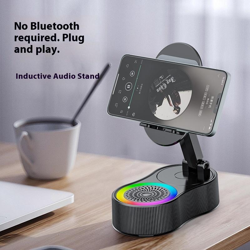 Induction Mobile Phone Holder, Power Bank, Bluetooth Speaker, Desktop Stereo.
