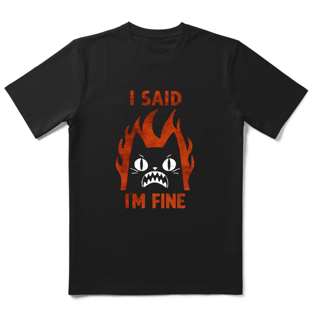 COOLMIND 100% Cotton Cool Mens Tee Shirt Casual Cool Cat Print Men Tshirt Loose Summer Short Sleeve Men T Shirt o-neck t-shirt