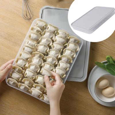Gnocchi per alimenti per frigorifero a strato singolo Contenitore di plastica ermetico