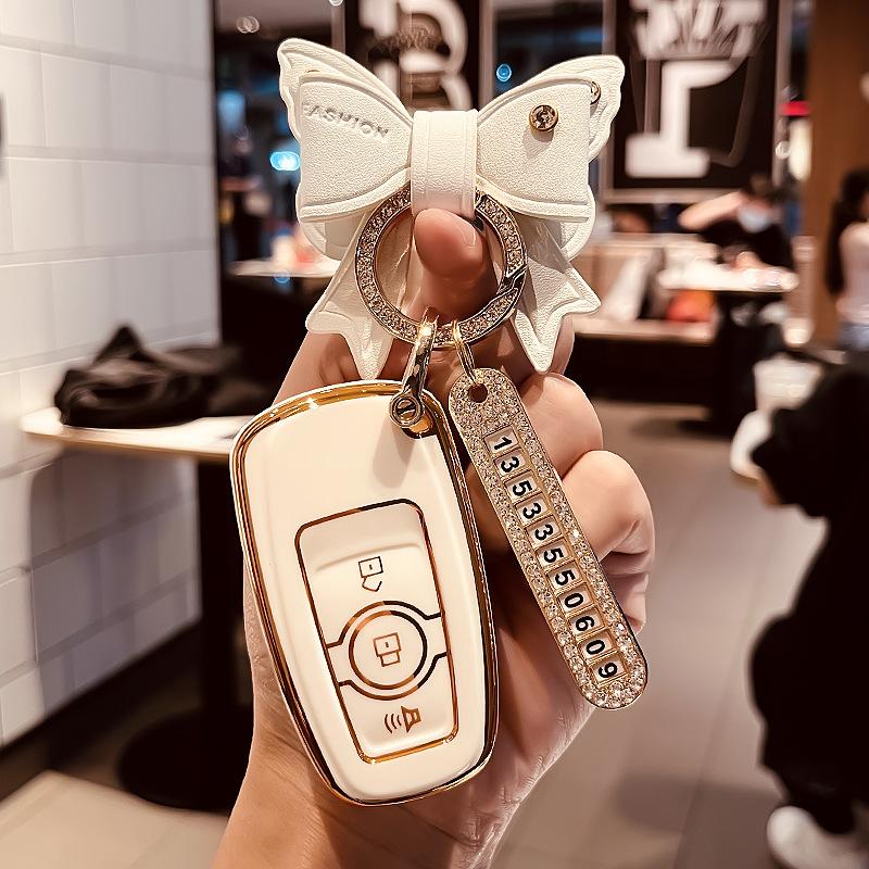 Great Wall HarvardH6CoupeSports Version Key Cover Havalm6 H2 F5 h4Dedicated Buckle Car Key Case Shell