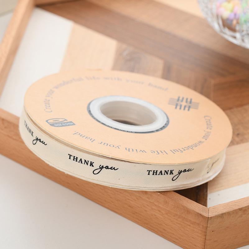 Panglică de Bumbac Englezesc pentru Xiaoqing Literar Proaspăt Buchet Tort & Decorare Cutie Cadou: Panglică Colorată pentru Ambalaj DIY