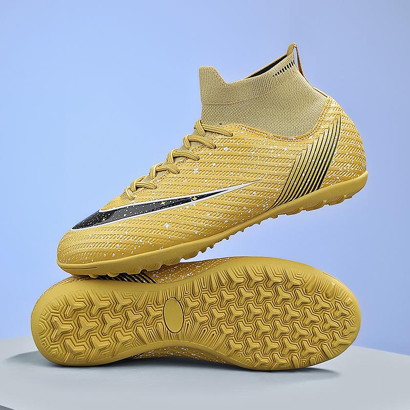 2025 Fashion Professional Football Shoes Fg Long Nail Tf Broken Nail Artificial Turf Training Outdoor Sports Shoes high-quality
