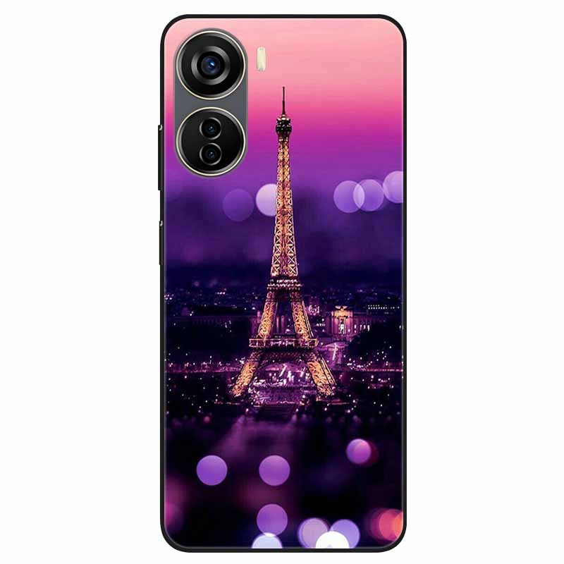 For ZTE Libero 5G IV Case A302 Soft Silicone Lovely Shockproof Cover for ZTE Libero 5G IV TPU Coque Cute Cats Funda Shells 6.6''