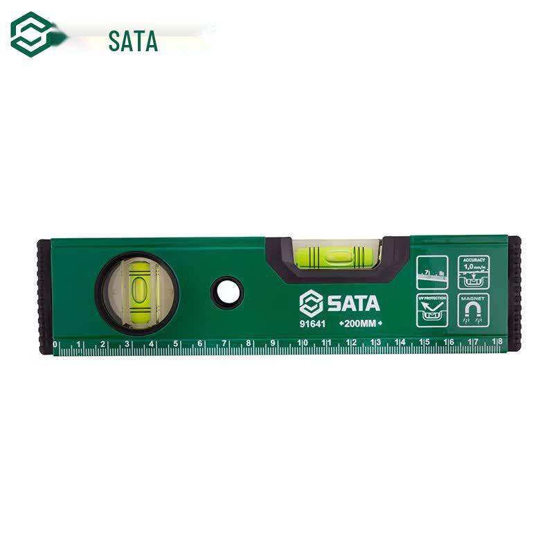 SATA 91641 Magnetic Level Ruler 200mm