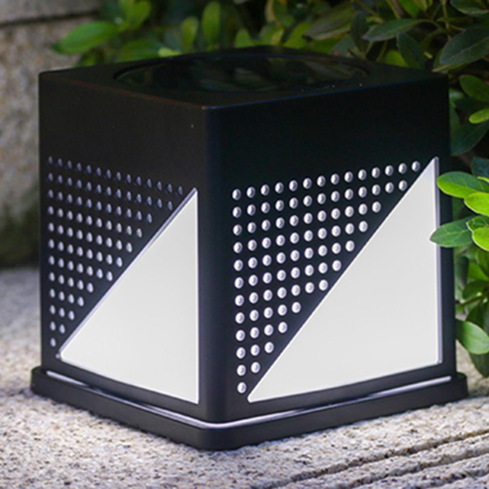LED Fence Street Column Lamp Waterproof High Brightness Patio Fence Gate Lamp Villa Garden Street Lamp for Lawn Pathway Driveway