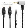 2. 5/3.5/4.4mm Microphone Cable Audio Cable Replacement for HD560 HD580 HD600 HD660S Balance Upgrade Cord