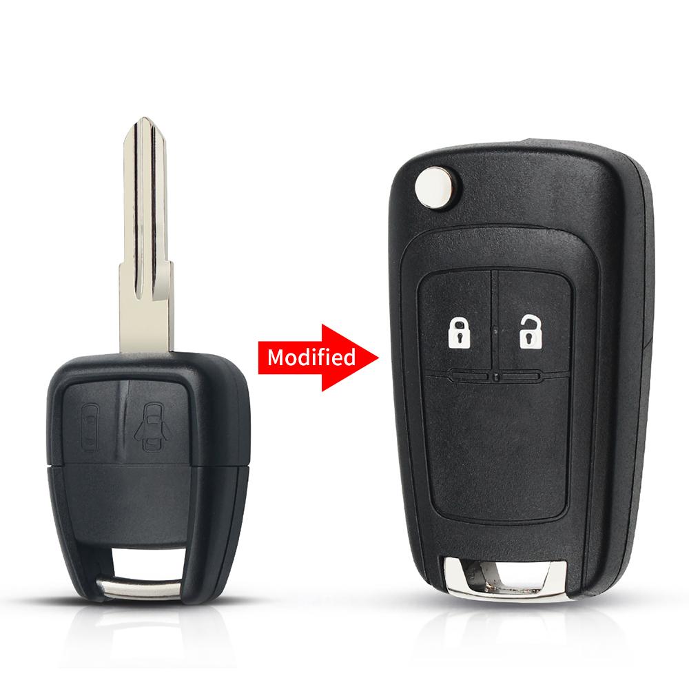 KEYYOU Modified Flip Folding Remote Key Shell For Chevrolet Cruze Aveo 2/3 Buttons Blank Case Fob Car-Styling Left / Right Blade