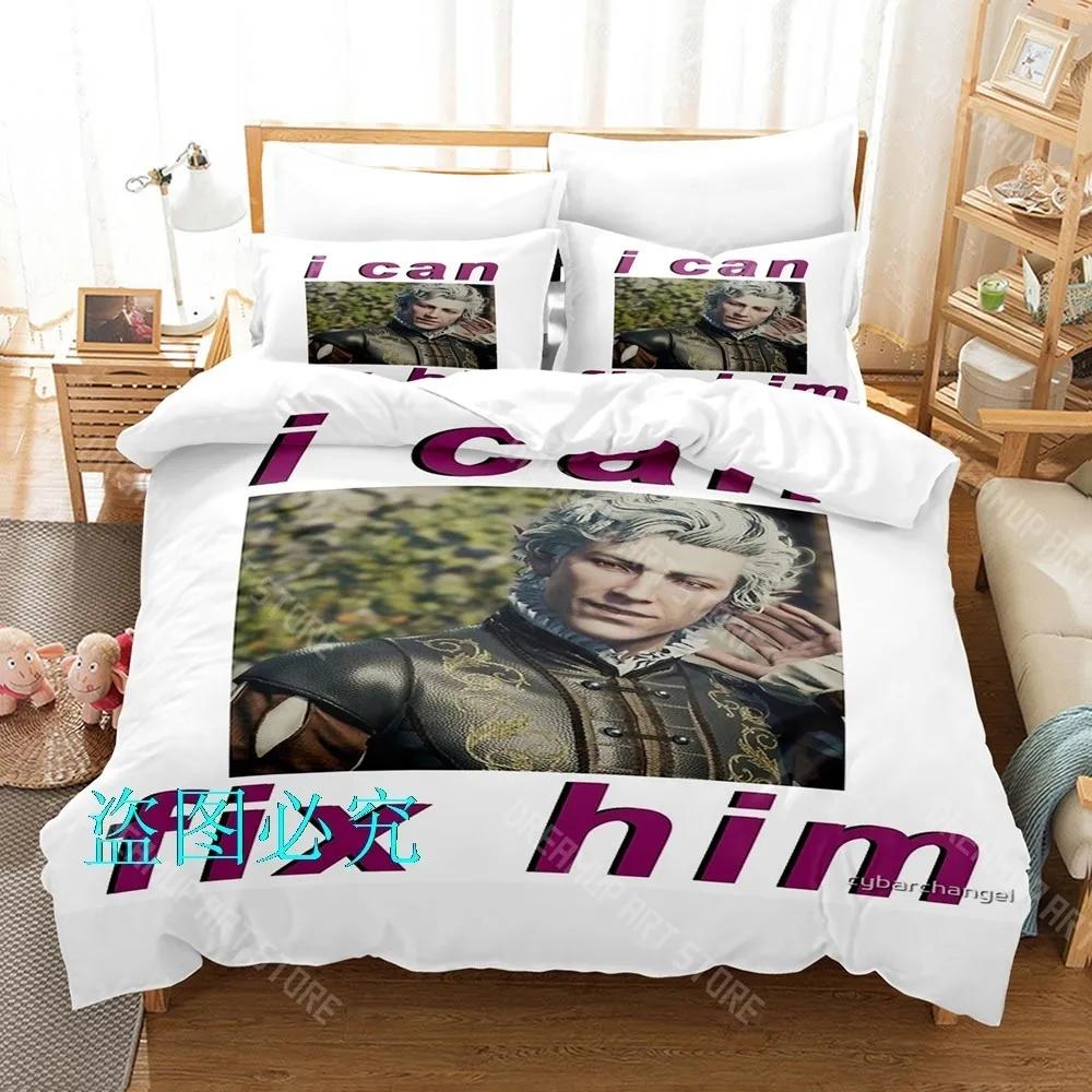 3D Print I Can Fix Him Bedding Set Single Twin Full Queen King Size Bed Set Adult Kid Bedroom Duvetcover Set
