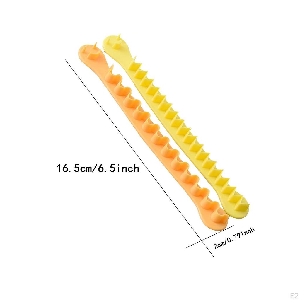 2 Pieces Fancy Egg Cutters Decorator Multipurpose Cute Shape Cut Flower Shaper Slicers for Home