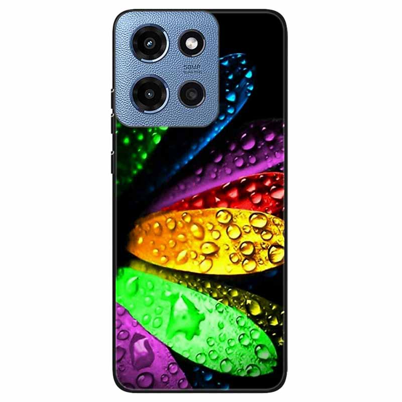 Phone Cases for Moto G 2025 5G Case Flowers Printing Silicone TPU Soft Covers for Motorola Moto G 2025 Back Shell For Moto G 5G