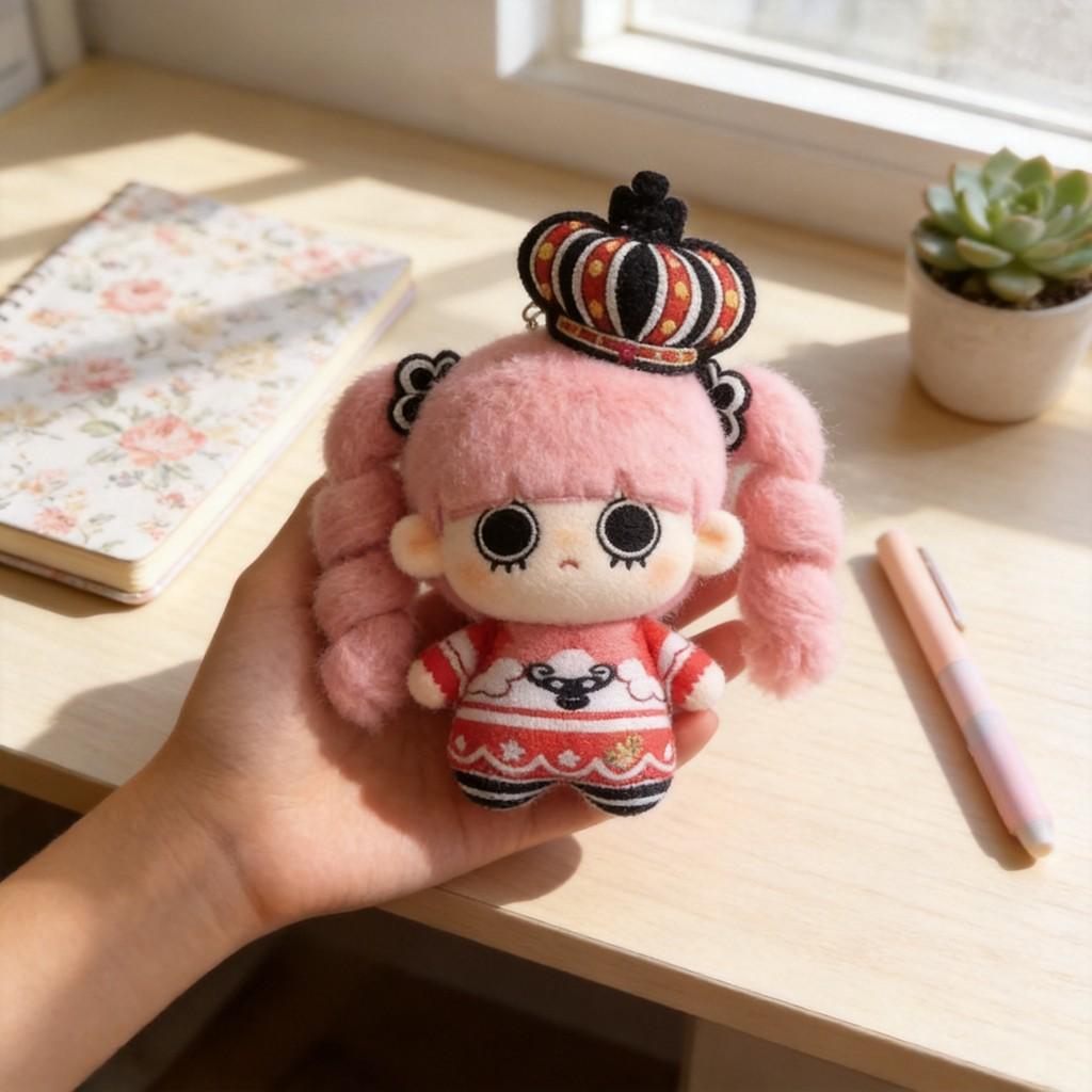 Peluche Perona One Piece 10cm en Coton Imprimé Pour Enfants et Filles