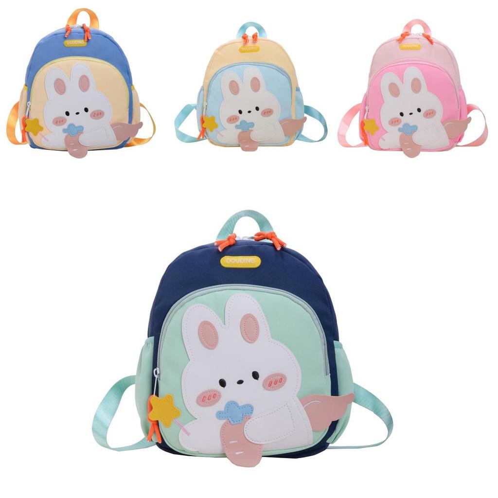 Kids Bunny Backpack For Girls And Boys With Breathable Nylon Kids School Bag