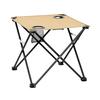 Folding Camping Cloth Table with 2 Cup Holders Carrying Bag Heavy Duty Waterproof Oxford Fabric Outdoor Picnic Beach Hiking Collapsible Table