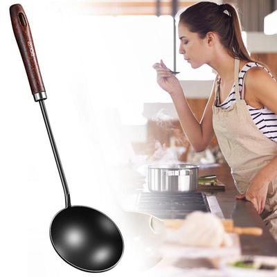 Soup Ladle Long Handle Spoon For Kitchen Reusable Serving Tool Multifunctional Kitchen Gadgets For Home Restaurants